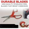 Scotch Multi-Purpose Stainless Steel Scissors, 8 Inches, Red & Gray, Great for Home, School and Office(1-Pack)