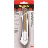 Scotch Titanium Snap-Off Utility Knife – Large 18mm Heavy-Duty Cutter with Locking Retractable Blade, Comfort Grip (Titanium 3X Sharper, Ideal for Boxes & Crafts)