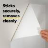 Post-it Dry Erase Whiteboard Film Surface for Walls, Doors, Tables, Chalkboards, Whiteboards, and More, Removable, Stain-Proof, Easy Installation, 3 ft x 2 ft Roll (DEF3x2)(3 ft x 2 ft)