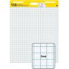 Post-it Super Sticky Easel Pad, Great for Virtual Teachers and Students, 25 x30 Inches, White with Grid, 30 Sheets/Pad, 4 Pads/Pack (560 VAD 4PK)