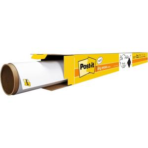 Post-it Dry Erase Whiteboard Film Surface for Walls, Doors, Tables, Chalkboards, Whiteboards, and More, Removable, Stain-Proof, Easy Installation, 3 ft x 2 ft Roll (DEF3x2)(4″W x 10.6″H)
