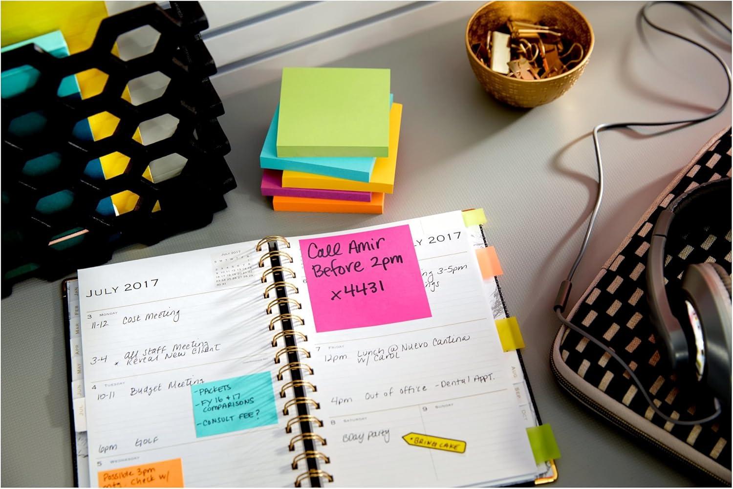 imagePostit Mini Notes 1 38 x 1 78 in 24 Pads Americas 1 Favorite Sticky Notes Poptimistic Postit Notes Power Pink Aqua Blue Vital Orange Neon Green Guava PinkNotes