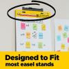 Post-it Super Sticky Easel Pad 25 in x 30 in White 30 Sheets/Pad 2 Pad/Pack Large White Premium Self Stick Flip Chart Paper Super Sticking Power (559)(Standard)