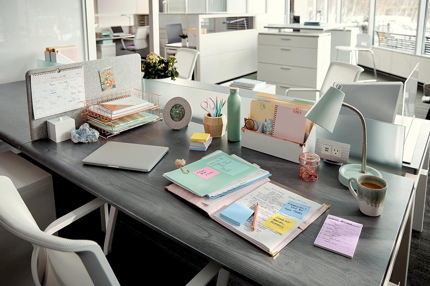 imagePostit Notes 3x3 in 12 Pads Americas 1 Favorite Sticky Notes Canary Yellow Clean Removal Recyclable 65412 Count