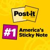 Post-it Notes 3×3 in, 12 Pads, America’s #1 Favorite Sticky Notes, Canary Yellow, Clean Removal, Recyclable (654)(12 Count)