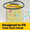 Post-it Super Sticky Easel Pad, 25 in x 30 in Sheets, Yellow Paper with Lines, 30 Sheets/Pad, 4 Pads/Pack, Great for Virtual Teachers and Students (561 VAD 4PK)