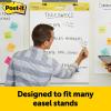 3M Post-it Easel Pad, 20 in x 23 in, White, 20 Sheets/Pad, 2 Pads/Pk, Mounts to surfaces with Command Strips included (566)