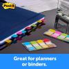 Post-it Tabs, .625 in Solid, Aqua, Lime, Yellow, Red, 10/Color, 40/Dispenser (676-ALYR)(0.4″ x 2.8″ (Pack of 2))
