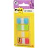 Post-it Tabs, .625 in Solid, Aqua, Lime, Yellow, Red, 10/Color, 40/Dispenser (676-ALYR)(0.4″ x 2.8″ (Pack of 2))