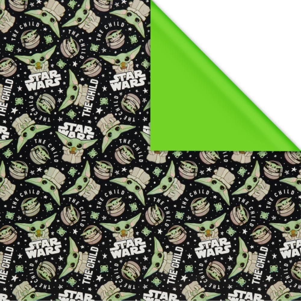 image:imageScotch GiftWrap Bundle GiftWrap Tape 6 Rolls 34 in x 650 in and American Greetings Star Wars Mandalorian Wrapping Paper 1 Roll 75 sq ftTape Wrapping Paper