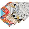 American Greetings Gift-Wrap Bundle Reversible Birthday Wrapping Paper, Balloons and Confetti, 4 Rolls, 120 sq. ft. and Scotch Gift-Wrap Tape, 6 Rolls, 3/4 in. x 650 in.