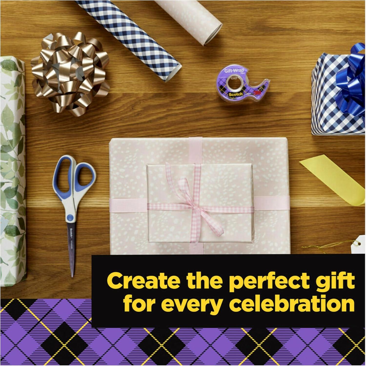 image:imageScotch GiftWrap Tape 34 x 650 in 1 DispenserPack 15