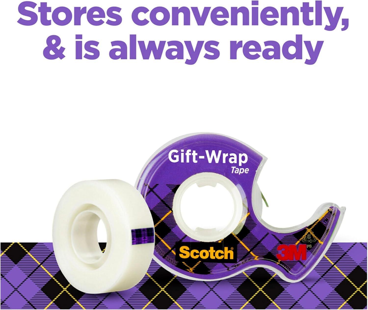 image:imageScotch GiftWrap Tape 34 x 650 in 1 DispenserPack 15