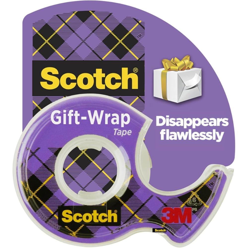 image:imageScotch GiftWrap Tape 34 x 650 in 1 DispenserPack 15
