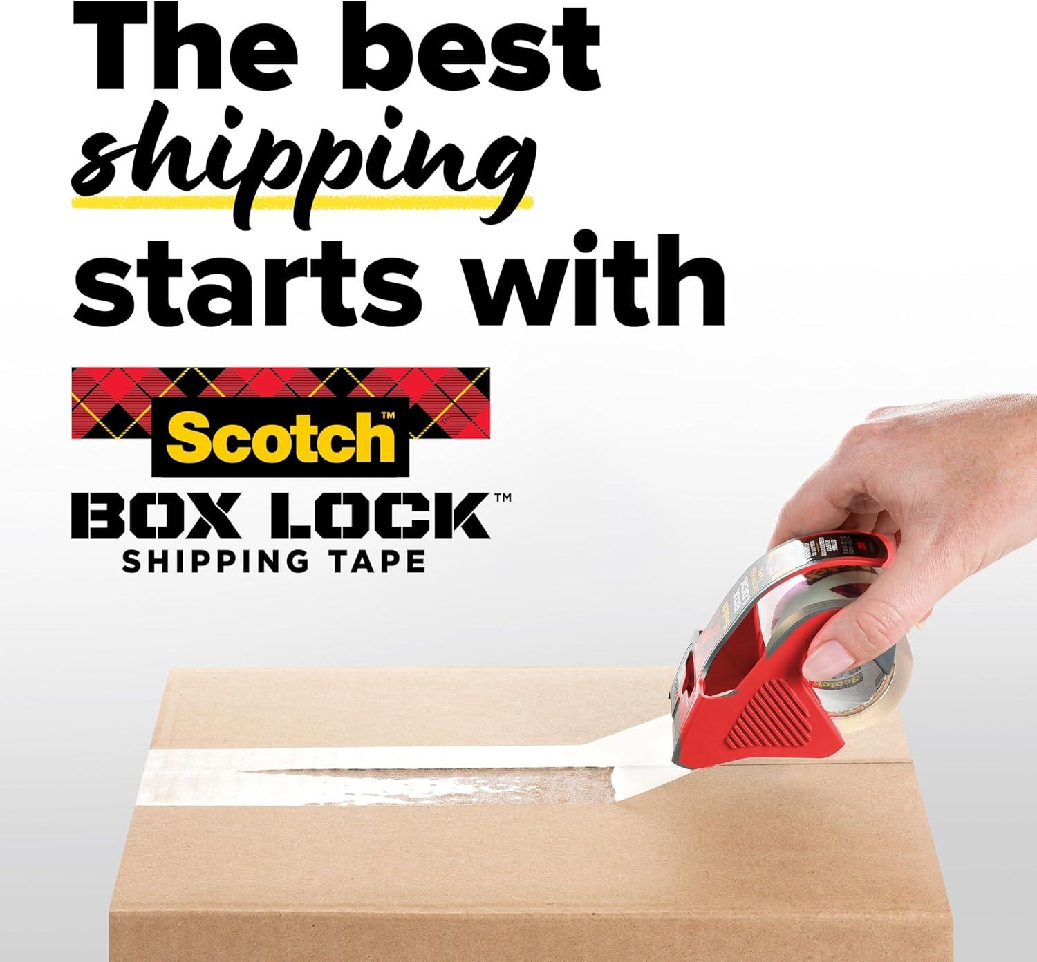 image:imageScotch Packaging Tape 188 in x 546 yd 48 mm x 50 m