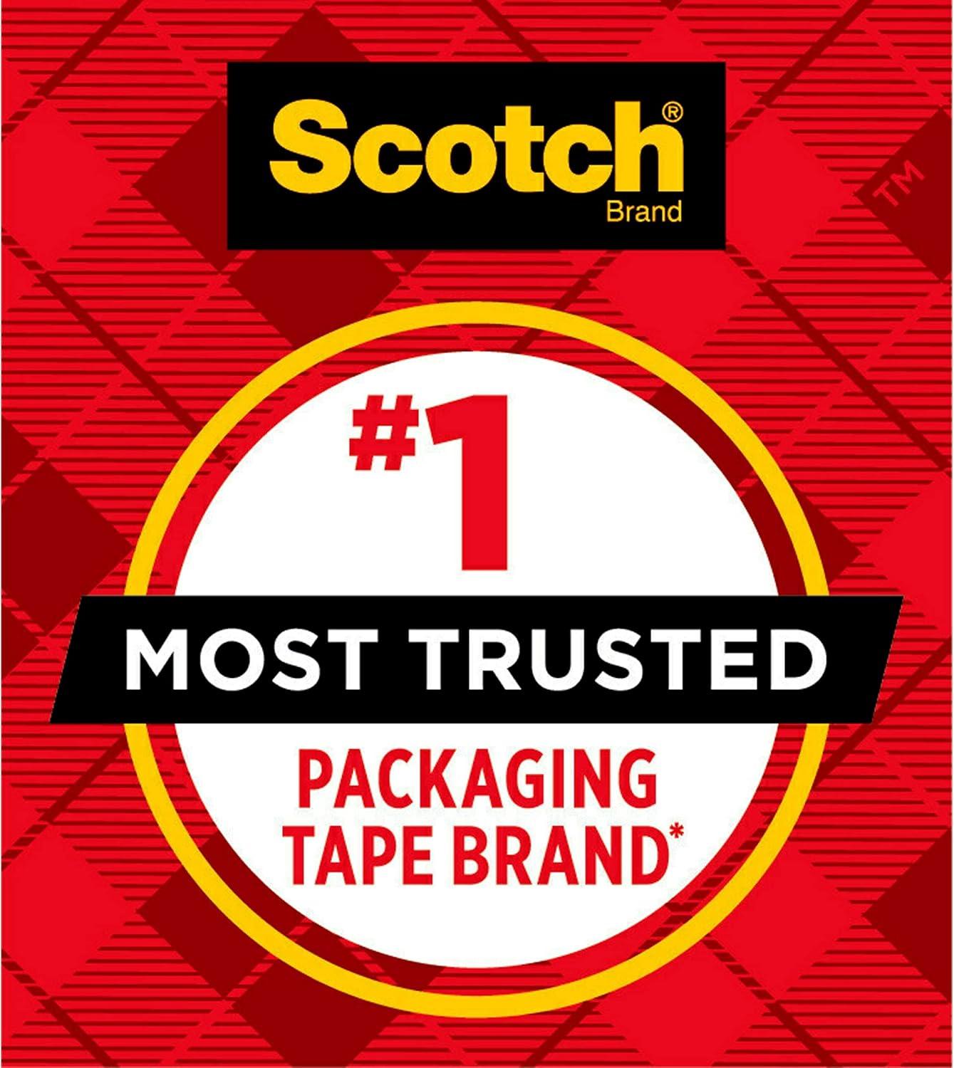 image:imageScotch Packaging Tape Dispenser Holds up to 2 Wide ST181 Red Metal Plastic2 Inch Tape