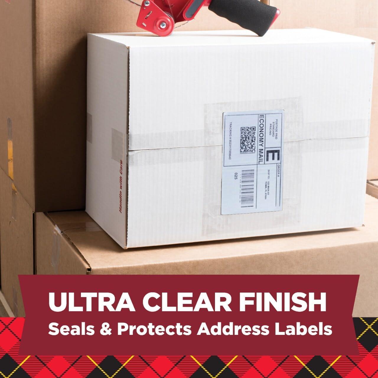 image:imageScotch Secure Seal Packing Tape Ultra Clear Reliable and Durable Seal 188 in x 800 in 1 Packaging Roll with Dispenser1 Roll
