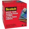 Scotch Book Tape, 4 in x 540 in, Excellent for Repairing, Reinforcing Protecting, and Covering (845-400)(4 Inches x 15 Yards)