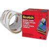 Scotch Book Tape, 4 in x 540 in, Excellent for Repairing, Reinforcing Protecting, and Covering (845-400)(4 Inches x 15 Yards (Pack of 8))