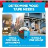 Scotch Packaging Tape Dispenser Holds up to 2 Wide (ST-181) Red, Metal, Plastic(2 Inch Tape)