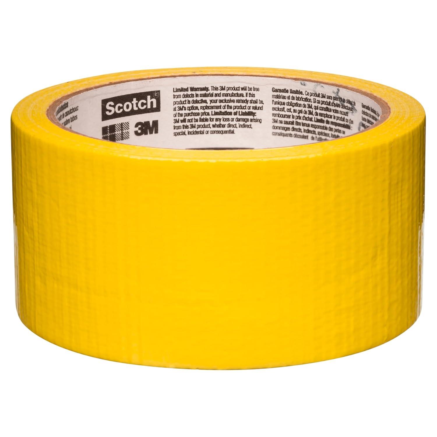 image:imageScotch Duct Tape Camo 188 in x 10 yd 1 Roll 910CMOCSunshine Yellow