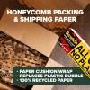 Scotch Cushion Lock Protective Wrap, 12 in. x 30 ft., Replaces Plastic Bubble, Cushions and Conforms to Secure and Protect, Sustainable Packaging Solution for Packing, Shipping and Moving, 1 Wrap(30 Foot Roll)