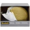 Scotch Desktop Tape Dispenser, Black, 2.7 in. x 2.7 in. x 6.4 in., 3 Tape Dispensers(3-Pack)