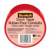 Scotch Duct Tape, Camo, 1.88 in x 10 yd, 1 Roll (910-CMO-C)(Cherry Red)