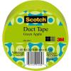 Scotch Duct Tape, Green Apple, 1.88-Inch by 20-Yard, 6-Pack