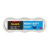 Scotch Heavy Duty Packaging Tape, 1.88″ x 38.2 yd, Designed for Packing, Shipping and Mailing, Strong Seal on All Box Types, 3″ Core, Clear, 3 Rolls (3850S-3)(3)