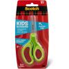 Scotch Kids Pointed Tip Scissors with Soft Touch, 5 Inches (1442P) (Colors may vary)(5-inch)
