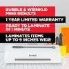 Bundle of Scotch Rapid Thermal Laminator, Ready in 1 Minute, Never Jam Technology, 9 inch, 2 Pouches (TL909X-EF), + Scotch Thermal Laminating Pouches, 8.9 x 11.4 Inches, Letter Size Sheets, 100-Pack(Scotch TL909X-EF Thermal Laminator + 100 Pouches  3 mil)