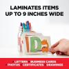 Bundle of Scotch Rapid Thermal Laminator, Ready in 1 Minute, Never Jam Technology, 9 inch, 2 Pouches (TL909X-EF), + Scotch Thermal Laminating Pouches, 8.9 x 11.4 Inches, Letter Size Sheets, 100-Pack(Scotch TL909X-EF Thermal Laminator + 100 Pouches  3 mil)