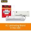 Scotch Thermal Laminating Pouches, 8.9 x 11.4-Inches, 5 mil thick, 100-Pack (TP5854-100) and Scotch PRO Thermal Laminator, 2 Roller System (TL906) Bundle