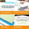 Scotch Thermal Laminating Pouches, 8.9 x 11.4-Inches, 5 mil thick, 100-Pack (TP5854-100) and Scotch PRO Thermal Laminator, 2 Roller System (TL906) Bundle