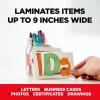 Scotch Thermal Laminator (TL901X) and 50 Scotch Dry Erase Thermal Laminating Pouches | Letter Size | Clear Professional Finish