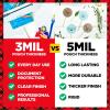 Scotch Thermal Laminator (TL901X) and 50 Scotch Dry Erase Thermal Laminating Pouches | Letter Size | Clear Professional Finish