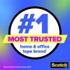 Scotch Kids Tape Dispenser, Invisible, Kid Approved No Mess Fun, 6 Tape Rolls with Dispensers, 3/4 in x 650 in