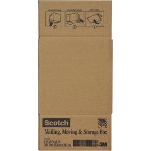 Scotch Moving and Storage Box 8028-MOV-LGFB, 18 in x 18 in x 24 in (45.7 cm x 45.7 cm x 60.9 cm)(8 x 8 x 8 Inches)