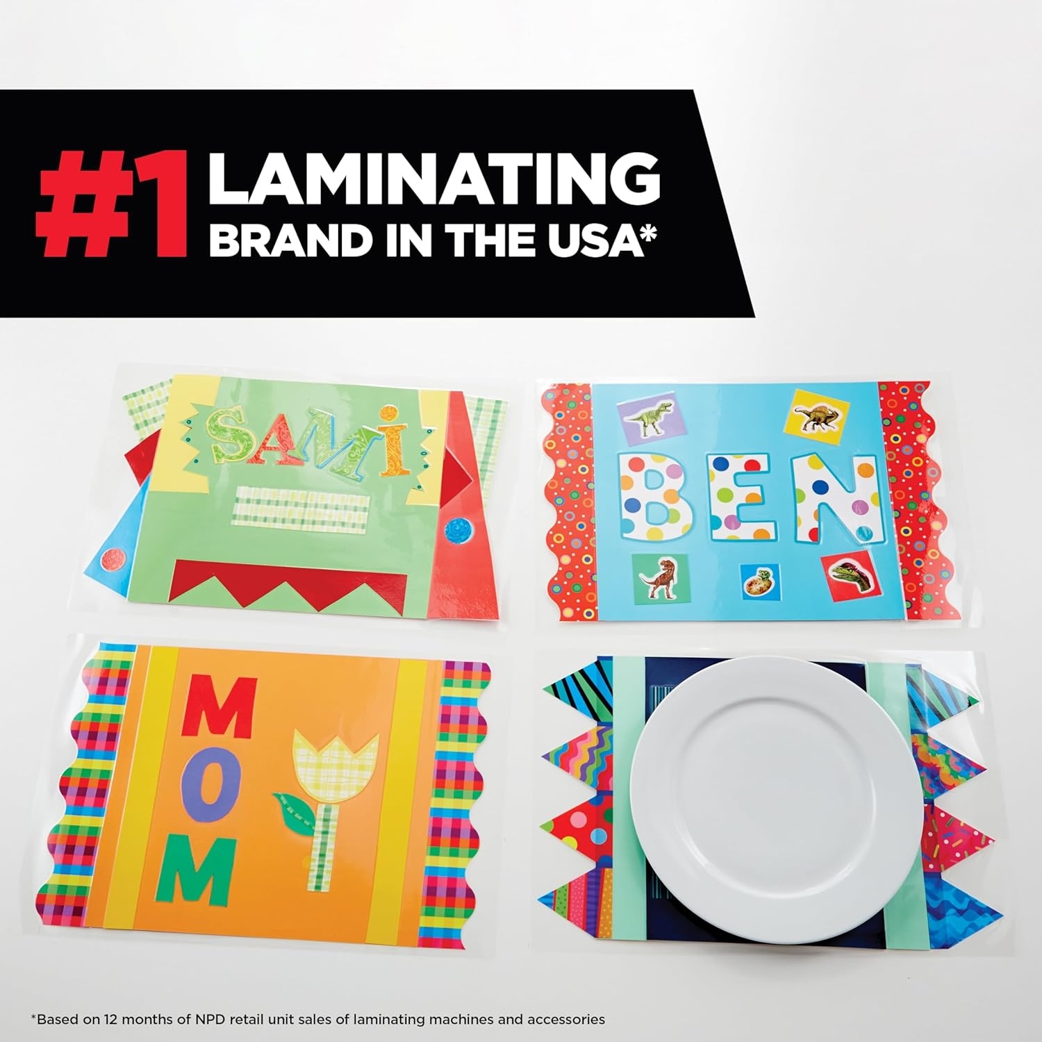 image:imageScotch Self Sealing Laminating Pouches 3 x 5 Index Card Size 10 Pouches