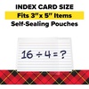 Scotch Self Sealing Laminating Pouches 3 x 5 Index Card Size, 10 Pouches
